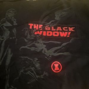 Black widow tee